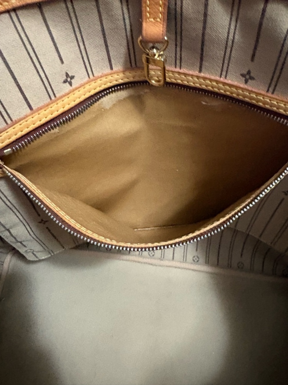 Louis Vuitton Monogram neverfull GM Tote Bag - Brown & Tan - Picture 10 of 16